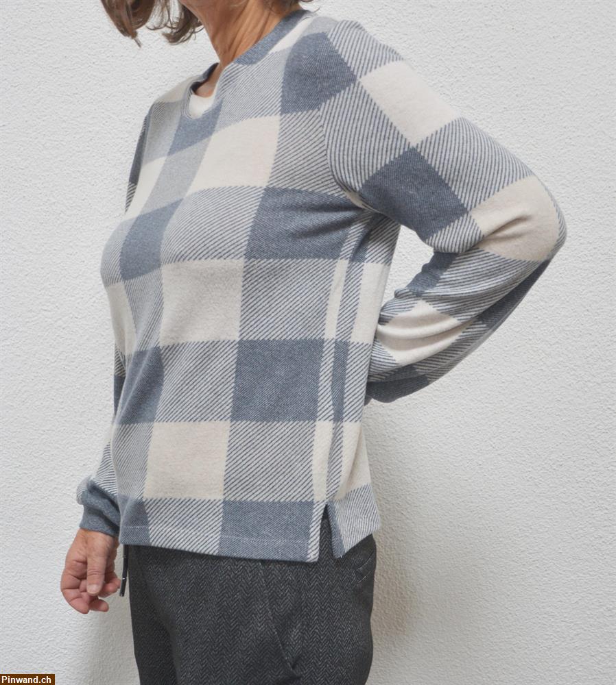 Bild 2: Damen Pullover mit Karo Muster von Tom Tailor, Gr. S