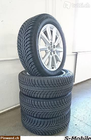 Bild 2: Audi A1 Original 10-Speichen Winterräder 16" Hankook
