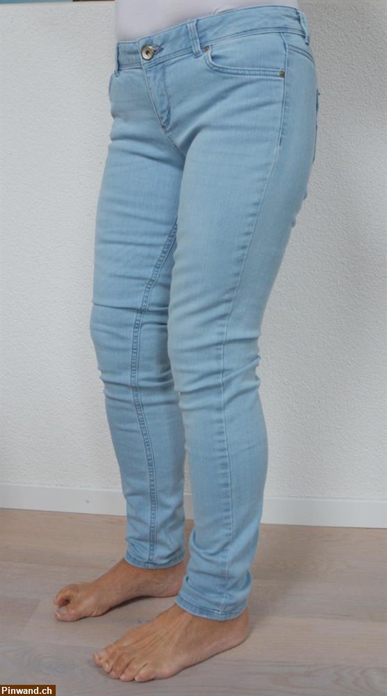 Bild 1: Hellblaue Damen Jeans/Hose von Tom Tailor mit Reissverschluss