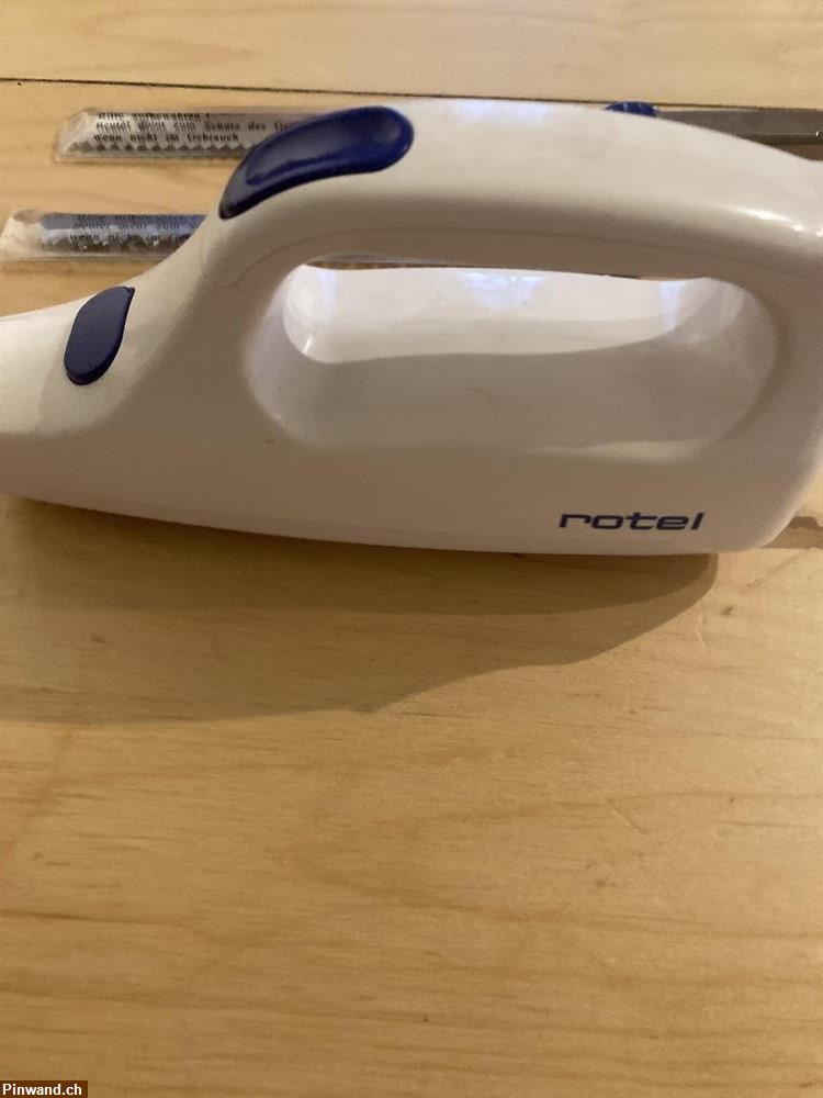 Bild 1: Elektrisches Messer Rotel | ideal für Fleisch, Brot & Gemüse