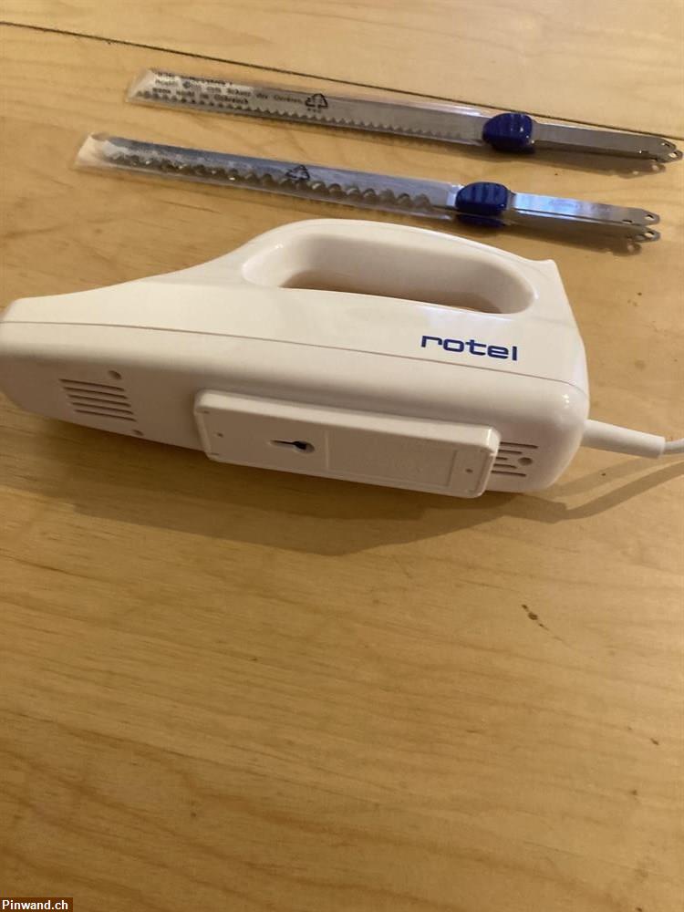 Bild 3: Elektrisches Messer Rotel | ideal für Fleisch, Brot & Gemüse