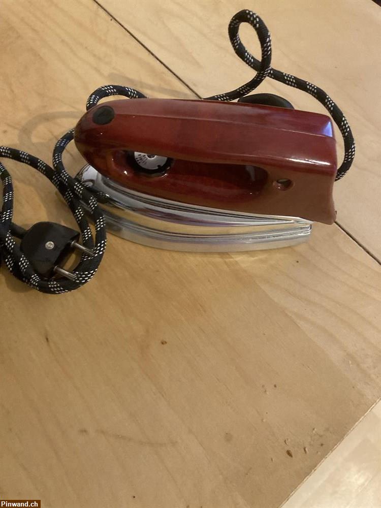 Bild 2: Mini Reise Bügeleisen, VINTAGE JURA mit Etui