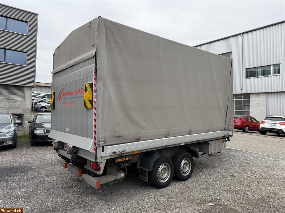 Bild 5: TOP Anhänger HUMBAUR HT 3500 Occasion mit Hebebühne