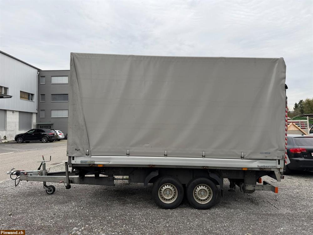 Bild 6: TOP Anhänger HUMBAUR HT 3500 Occasion mit Hebebühne