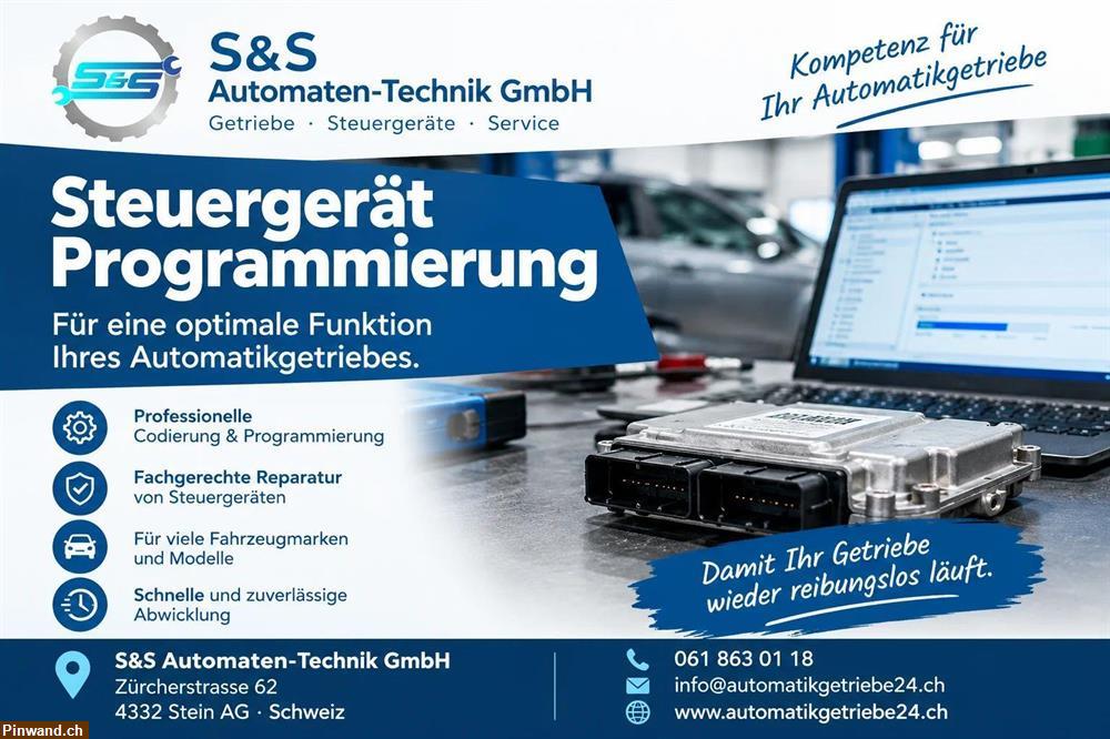 Bild 1: Steuergerät Programmierung in Stein AG