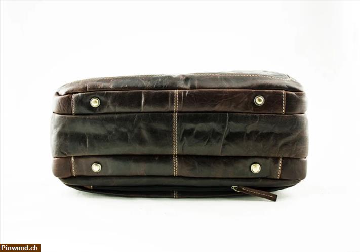 Bild 4: Leder-Laptoptasche Aktentasche