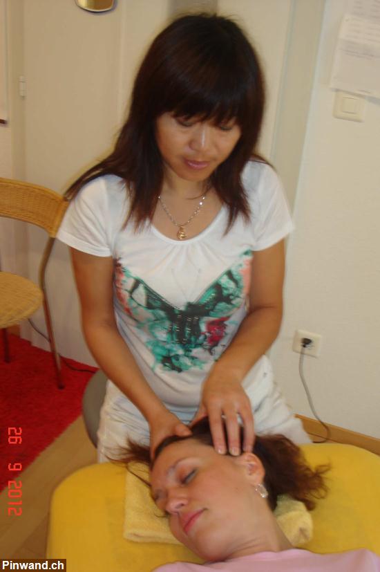 Bild 1: Chinesische Tuina Kopfmassage in St. Gallen bei Yan Lin
