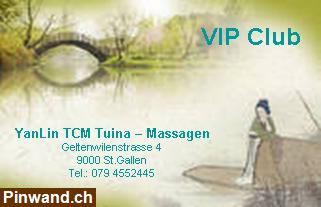 Bild 1: Haben Sie schon Ihre Tuina Massage VIP Club – Karte?